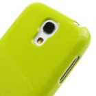 Samsung Galaxy S4 mini Mercury zaļš cieta silikona (TPU) futrālis