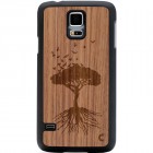 Samsung Galaxy S5 G900 (S5 Neo G903) „Crafted Cover“ Koks dabīga koka telefona apvalks