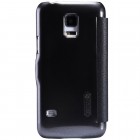 Samsung Galaxy S5 mini (G800) Nillkin Fresh atvēramais melns maciņš