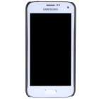 Samsung Galaxy S5 mini Nillkin Frosted Shield brūns plastmasas apvalks + ekrāna aizsargplēve