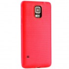 Samsung Galaxy S5 (G900, G903) „Dots“ cieta silikona sarkans (TPU) apvalks