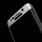 Samsung Galaxy S6 Edge (G925) 3D Tempered Glass dzidrs (caurspīdīgs) ekrāna aizsargstikls