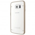 Samsung Galaxy S6 Edge+ (G928) Plastmāsas dzidrs apvalks - zelta