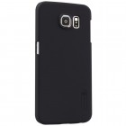 Samsung Galaxy S6 (G920) Nillkin Frosted Shield melns plastmasas apvalks + ekrāna aizsargplēve
