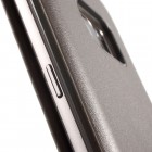 Samsung Galaxy S7 (G930) zelta atvēramais Smart Wallet ādas maciņš - maks