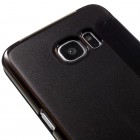 Samsung Galaxy S7 Edge (G935) View Window atvēramais melns maciņš