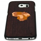 Samsung Galaxy S7 Edge (G935) „Crafted Cover“ Lietuva dabīga koka telefona apvalks