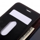 Samsung Galaxy S7 Edge (G935) „CaseMe“ solīds atvēramais ādas melns maciņš - maks