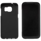 Samsung Galaxy S7 Edge (G935) Plastmasas apvalks pie siksna - melns