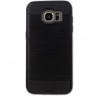 Sustiprintos apsaugos Samsung Galaxy S7 edge G93Samsung Galaxy S7 edge G935 pastiprinātas aizsardzības melns apvalks5 juodas kieto silikono (TPU) ir plastiko dėklas