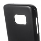 Samsung Galaxy S7 (G930) Mercury melns cieta silikona (TPU) apvalks