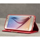 Samsung Galaxy S7 (G930) „Kalaideng“ Royale ādas atvēramais bordo maciņš