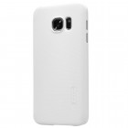 Samsung Galaxy S7 (G930) Nillkin Frosted Shield balts plastmasas apvalks + ekrāna aizsargplēve