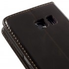 Samsung Galaxy S7 (G930) „CaseMe“ solīds atvēramais ādas brūns maciņš - maks