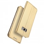 Samsung Galaxy S8 (G950) „Dux Ducis“ Skin sērijas zelta ādas atvērams maciņš