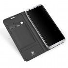 Samsung Galaxy S8 (G950) „Dux Ducis“ Skin sērijas melns ādas atvērams maciņš