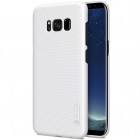 Samsung Galaxy S8 (SM-G9500) Nillkin Frosted Shield balts plastmasas apvalks + ekrāna aizsargplēve
