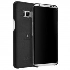 „Lenuo“ Soft Slim Samsung Galaxy S8+ (G955) melns ādas apvalks