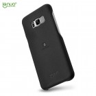 „Lenuo“ Soft Slim Samsung Galaxy S8+ (G955) melns ādas apvalks