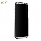 „Lenuo“ Soft Slim Samsung Galaxy S8+ (G955) melns ādas apvalks