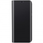 Samsung Galaxy S9 (G960) plastmasas atvērams melns ādas maciņš