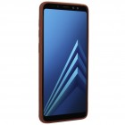 Samsung Galaxy S9 (G960) „Kickstand“ Card Holder brūns ādas apvalks 
