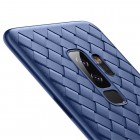 Samsung Galaxy S9+ (G965) „Baseus“ Weaving zils cieta silikona apvalks