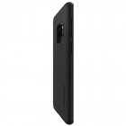 Samsung Galaxy S9 (G960) „Spigen“ Thin Fit 360 melns futrālis + ekrāna aizsargstikls