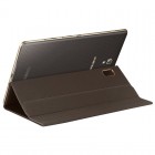 Origināls Samsung Galaxy Tab S 8.4 (T705, T700) Book Cover atvēramais bronza ādas futrālis