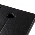 Samsung Galaxy Tab A 10,1 2016 (T585, T580) Smart Case ādas atvēramais melns maciņš