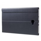 Samsung Galaxy Tab A 10,1 2016 (T580, T585) Smart Case atverčiamas mėlynas odinis dėklas - knygutė