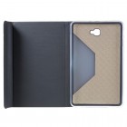 Samsung Galaxy Tab A 10,1 2016 (T580, T585) Smart Case atverčiamas mėlynas odinis dėklas - knygutė