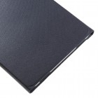 Samsung Galaxy Tab A 10,1 2016 (T580, T585) Smart Case atverčiamas mėlynas odinis dėklas - knygutė