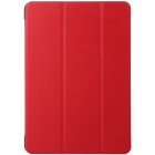 Samsung Galaxy Tab A 9.7 (T555, T550) atvēramais sarkans ādas maciņš - maks