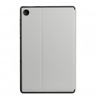 Samsung Galaxy Tab A8 10.5 2021 (X200, X205) „Bi-fold“ atvēramais gaiši pelēks maciņš