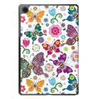 Samsung Galaxy Tab A9+ (X210, X215, X218) „Butterflies“ atvēramais krāsains, maciņš