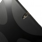 Samsung Galaxy Tab S 10.5 (T805, T800) cieta silikona (TPU) melns apvalks