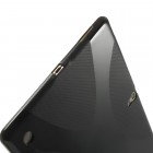 Samsung Galaxy Tab S 10.5 (T805, T800) cieta silikona (TPU) melns apvalks
