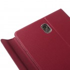 Samsung Galaxy Tab S 8.4 (T705, T700) SMART ādas atvēramais sarkans maciņš
