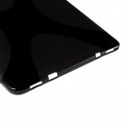 Samsung Galaxy Tab S2 9.7 (T815, T810) cieta silikona (TPU) melns apvalks