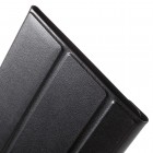 Samsung Galaxy Tab S2 8.0 (T715, T710) Smart Case ādas atvēramais melns maciņš