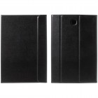 Samsung Galaxy Tab S2 8.0 (T715, T710) Smart Case ādas atvēramais melns maciņš