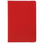 Samsung Galaxy Tab S5e (T720, T725) atvēramais sarkans ādas maciņš, grozās 360° grādu apjomā