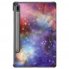 Samsung Galaxy Tab S7 FE 12.4", S7+ 12.4" (T976) „Cosmo“ atvēramais krāsains maciņš