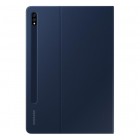 Origināls Samsung Galaxy Tab S7 FE 12.4", S7+ 12.4" (T976) Book Cover EF-BT730 ādas atvēramais tumši zils maciņš