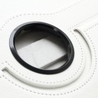 Samsung Galaxy Tab 3 10.1 P5200 (P5210) atvēramais balts ādas futrālis, grozās 360° grādu apjomā