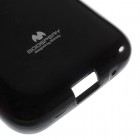 Samsung Galaxy Trend 2 G313 Mercury melns cieta silikona (TPU) apvalks