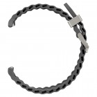 Samsung Galaxy Watch Ultra Marine viedā pulksteņa cietā silikona (TPU) siksniņa - pelēks