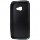 Samsung Galaxy Xcover 4 / 4S (G390, G398) cieta silikona (TPU) melns apvalks