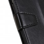 Samsung Galaxy Xcover Pro (G715) atvēramais ādas melns maciņš, grāmata (maks)